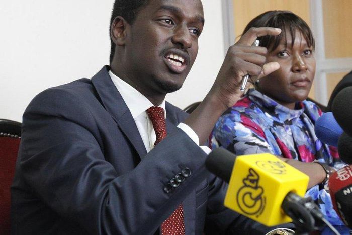 Private Sector Regulatory Authority CEO Fazul Mohammed addressing the media