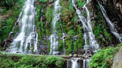 What makes a waterfall? Maybe it forms itself
