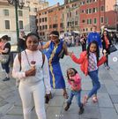 Massawe Japanni goes on an exotic vacation In Italy with family (Instagram)