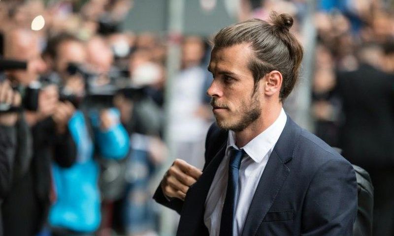 Real Madrid's Welsh forward Gareth Bale aggravated an ankle injury that saw him miss nearly three months earlier this season