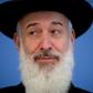 Former Israeli Chief Ashkenazi Rabbi Yona Metzger, pictured in 2012, stepped down in July 2013 after 10 years in office