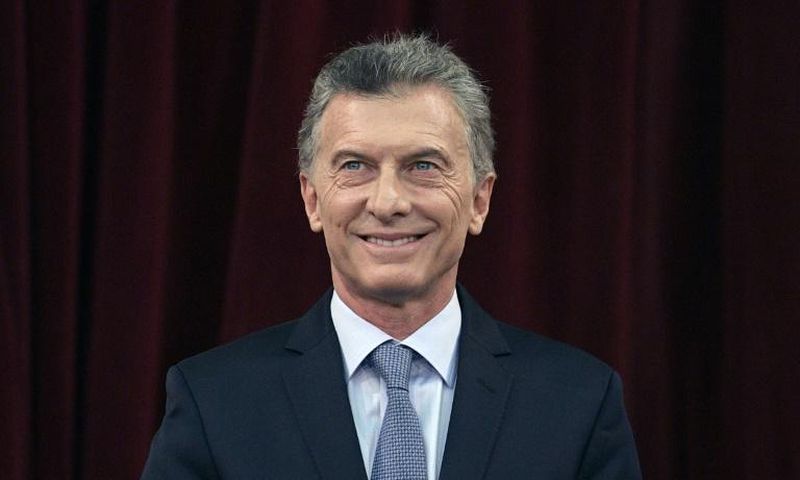 Argentine President Mauricio Macri, pictured at Congress, is on the defensive over austerity policies