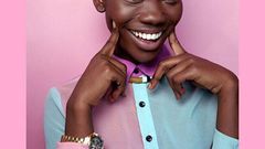 Black girl rocking pink hair (Pinterest)