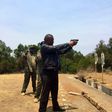 DCI boss George Kinoti during a shooting exercise on Thursday (Twitter)
