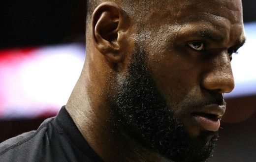Cleveland's Lebron James finished the evening with 22 points to lead the scoring for the Cavs but failed to overcome the Bucks in a night of upsets