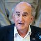 Former Secretary and Director of Intelligence (2014-2015) Oscar Parrilli speaks at a press conference in Buenos Aires on February 7, 2017