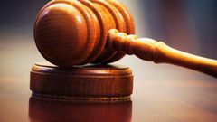 Court gavel.