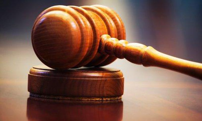 Court gavel.