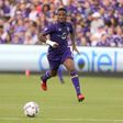 Cyle Larin scored the game-winner in the first minute of injury time as Orlando City stayed perfect in their new stadium with a 2-1 Major League Soccer win over the Los Angeles Galaxy, on April 15, 2017