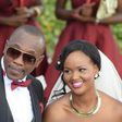 Ken Mijungu and Laureen on their wedding