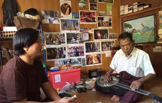 U Tin, Burmese slide guitar master, dies at 87