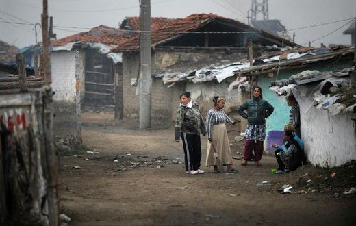 Over the past 15 years, the sale of babies in Bulgaria's poor Roma communities, as pictured here in Nikolaevo, has become almost commonplace