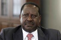 Opposition leader Raila Odinga