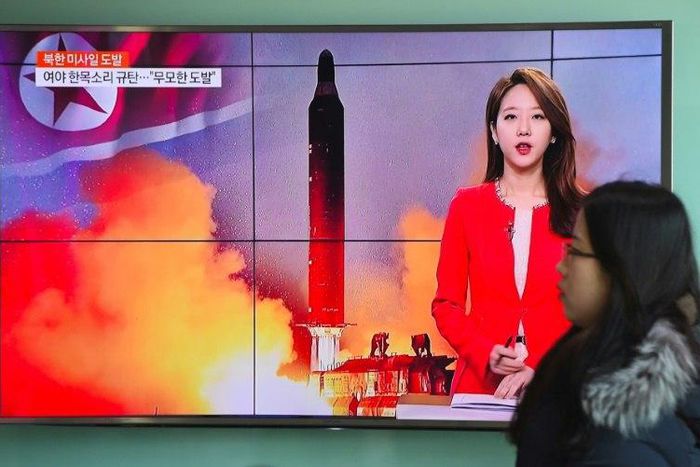 Reclusive North Korea carried out more than 20 missile tests last year, one of which reached Japanese-controlled waters in August