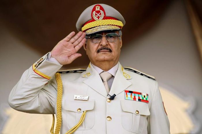 Khalifa Hafter presents himself as Libya's saviour in the face of a growing jihadist threat, but his opponents accuse of him of seeking to establish a new military dictatorship