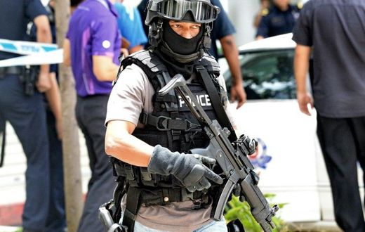 Officers spent close to eight hours at the Football Association of Singapore offices before carting off 18 boxes of documents, an AFP reporter said