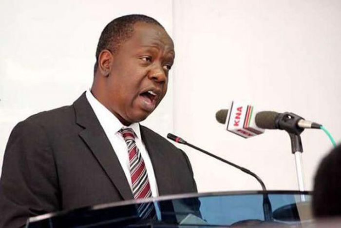 Education CS Dr Fred Matiang'i