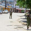 File image of police officers during a past patrol in Mombasa County