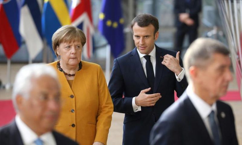 Honeymoon over? The relationship between Germany's Angela Merkel and France's Emmanuel Macron is going through a period of unprecedented strain