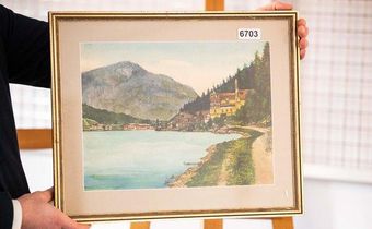 Are these paintings really by Hitler? German authorities are investigating