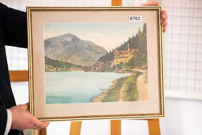 Are these paintings really by Hitler? German authorities are investigating