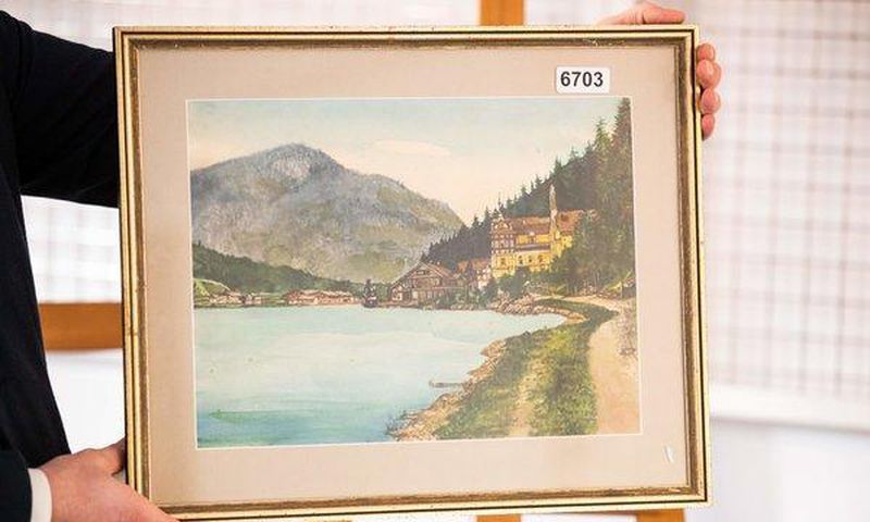 Are these paintings really by Hitler? German authorities are investigating