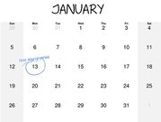Calendar(The Period Blog)