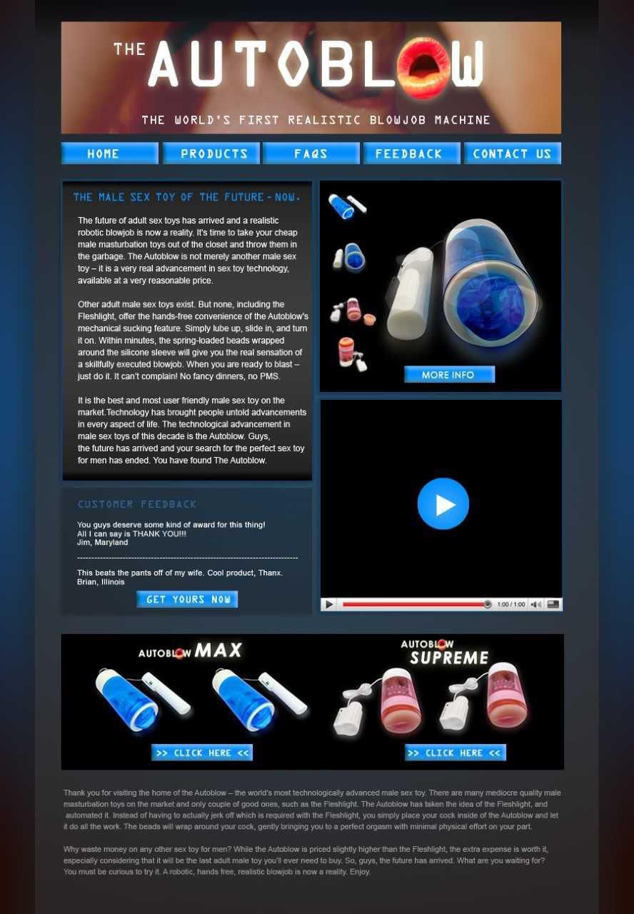 The first iteration of the Autoblow.