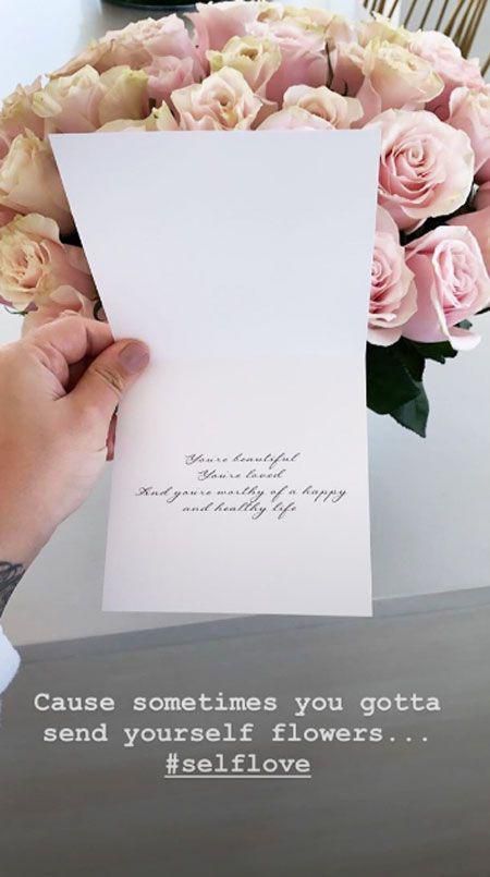 Demi Lovato Sent Herself Flowers