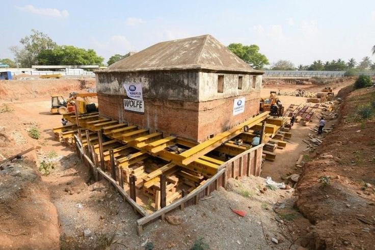 The historic armoury of Tipu Sultan being moved by workers at Srirangapatna near Mysore, in the southern Indian state of Karnataka, on March 9, 2017