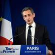 Former French president Nicolas Sarkozy delivers a speech to concede defeat in the first round of the rightwing presidential primary, at his campaign headquarters on November 20, 2016 in Paris