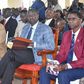 File image of Deputy President William Ruto (C) with Kiambu Governor Ferdinand Waititu (L) and Ruiru MP Simon Ng`ang`a at a past church event
