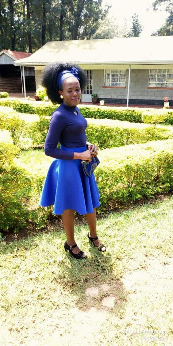 Navakholo Secondary School teacher Christine Mango