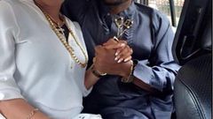 Tonto Dikeh and her husband, Churchill Oladunni Olakunle