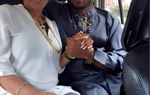 Tonto Dikeh and her husband, Churchill Oladunni Olakunle
