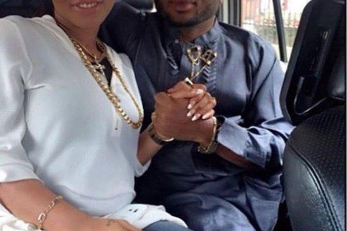 Tonto Dikeh and her husband, Churchill Oladunni Olakunle