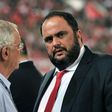 Olympiakos have won seven league titles since Greek shipping magnate Evangelos Marinakis (R) became the team's owner in 2010