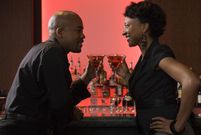 Couple drinking