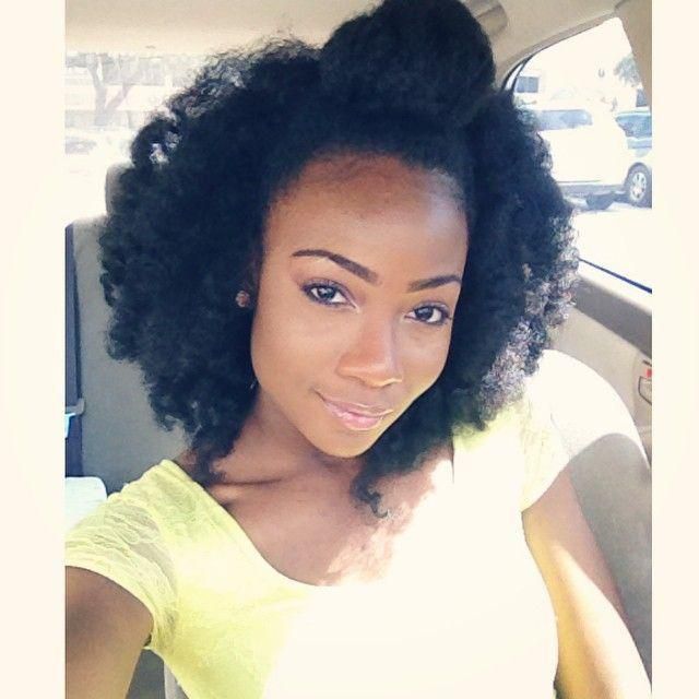 Black natural hairstyles to try out (Pinterest)