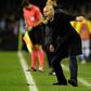 Real Madrid head coach Zinedine Zidane shouts from the sideline during his side's Spanish Copa del Rey (King's Cup) quarter-final second leg against Celta Vigo in Vigo, north-west Spain on January 25, 2017