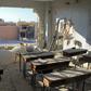 A damaged classroom at a school after it was hit in an air strike in the village of Hass, in the south of Syria's rebel-held Idlib province on October 26, 2016