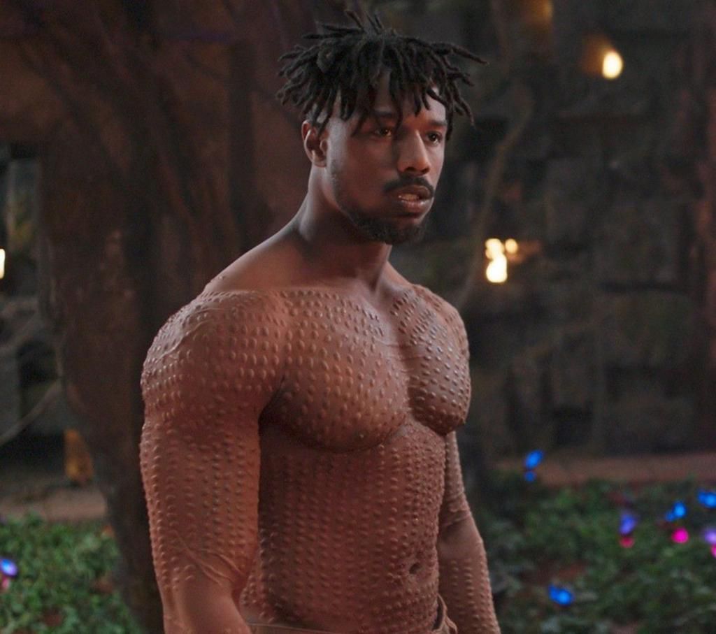 Michael B. Jordan in &quot;Black Panther.&quot;