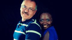 Nyota Ndogo and her husband