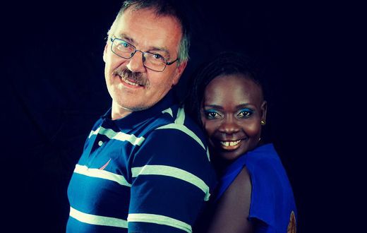 Nyota Ndogo and her husband