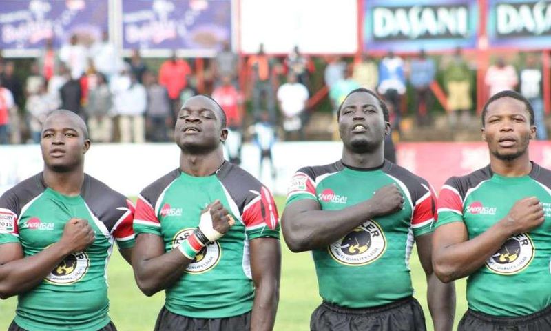 Simbas Players in a past leg