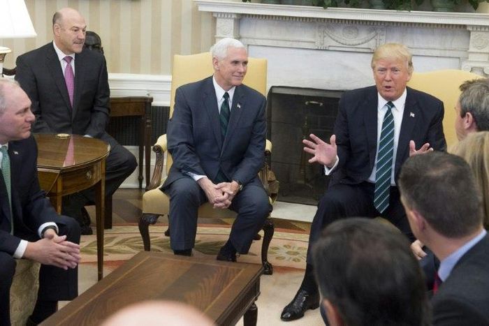 US President Donald Trump says he has convinced skittish lawmakers to back a Republican healthcare reform plan