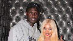 King Kaka with Vera Sidika in the USA (Instagram)