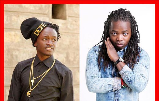 Singer Kevin Bahati with M4J (Instagram)