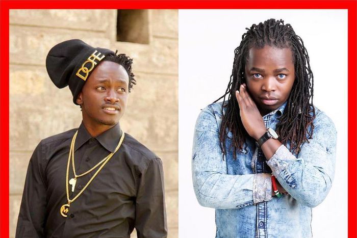 Singer Kevin Bahati with M4J (Instagram)