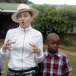 US pop superstar Madonna adopted Malawian children David Banda (R) in 2006 and Mercy James in 2009